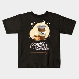 Coffee Break Kids T-Shirt